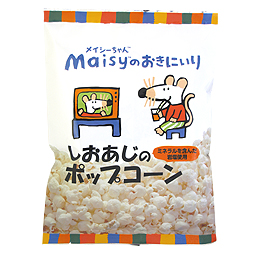 創健社 メイシーちゃん(TM)のおきにいり しおあじのポップコーン 25g ¥116 創健社 メイシーちゃん(TM)のおきにいり しおあじのポップコーン 25g ¥116